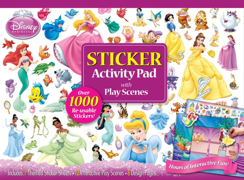 Bendon Disney Princess Ultimate Sticker Activity Pad - Image 1